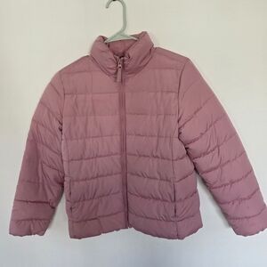 Girls Pink Puffer Jacket Children's Place Size 16 XXL